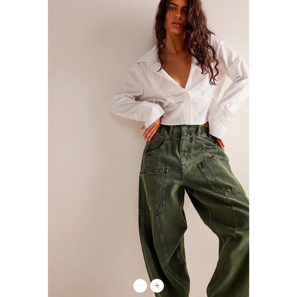 Free People / We The Free New School Relaxed Jeans / Sz S